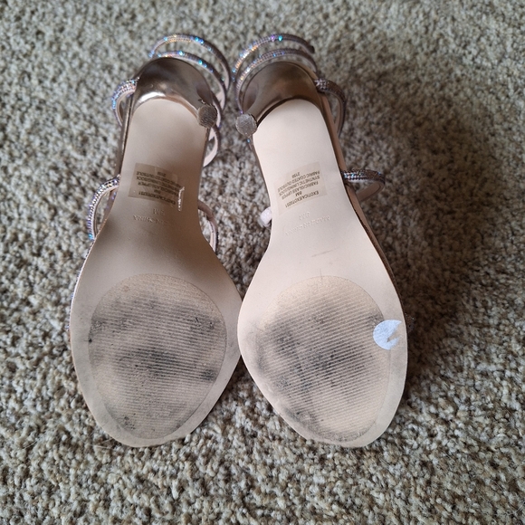 Steve Madden Exotica Blush Stiletto Sz 8 - Picture 10 of 15